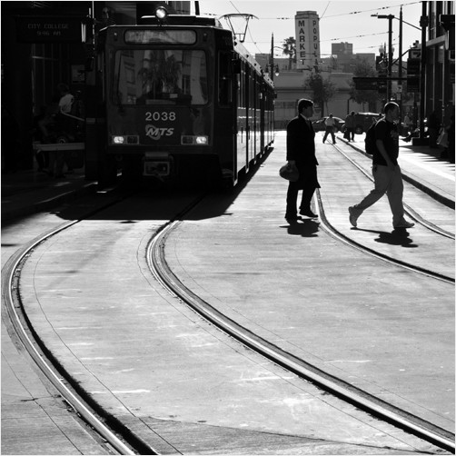 2011-12-29 (A-11-03) City College Trolley Station, Downtown, San Diego, California